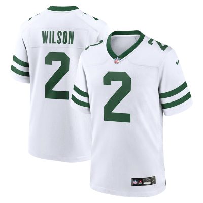 Zach Wilson New York Jets Game Jersey - Legacy White