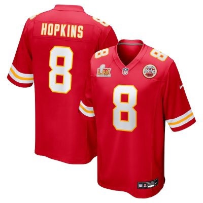 DeAndre Hopkins Kansas City Chiefs Super Bowl LIX Game Player Jersey - Red