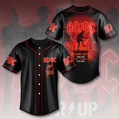 AC/DC Baseball Jersey BJG1067