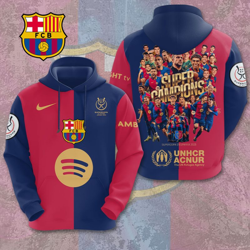 Barcelona FC Performance Unisex Hoodie UHG1824