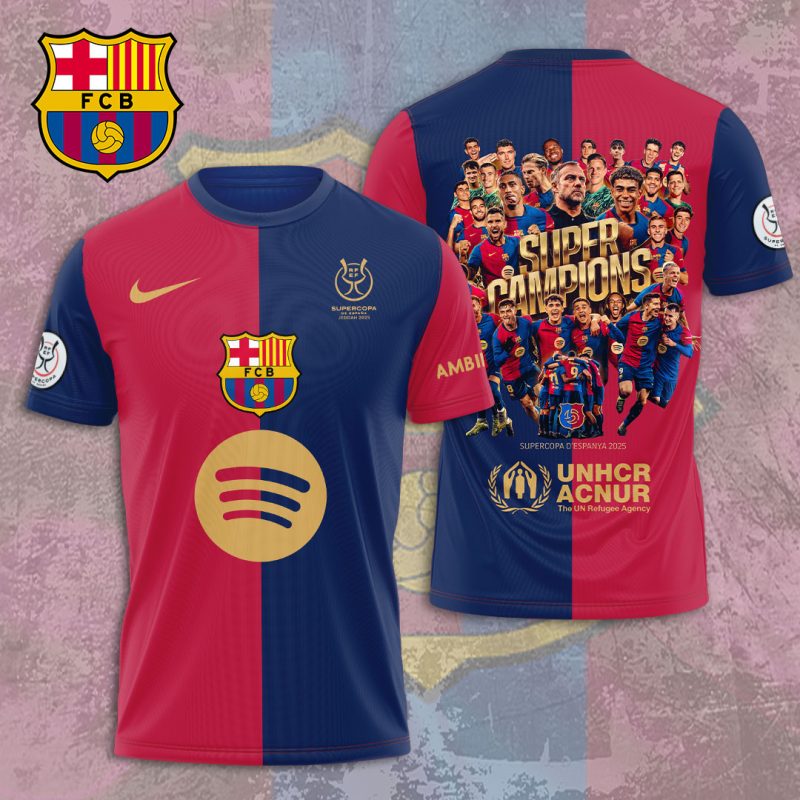 Barcelona FC Performance Unisex T-Shirt TSG2094