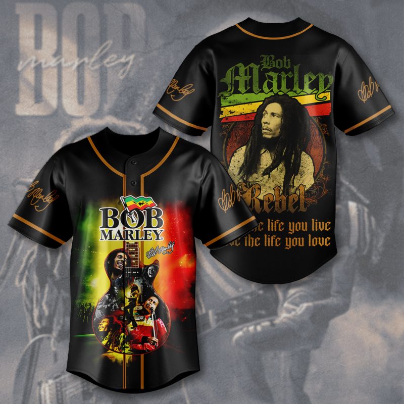 Bob Marley Baseball Jersey BJG1464