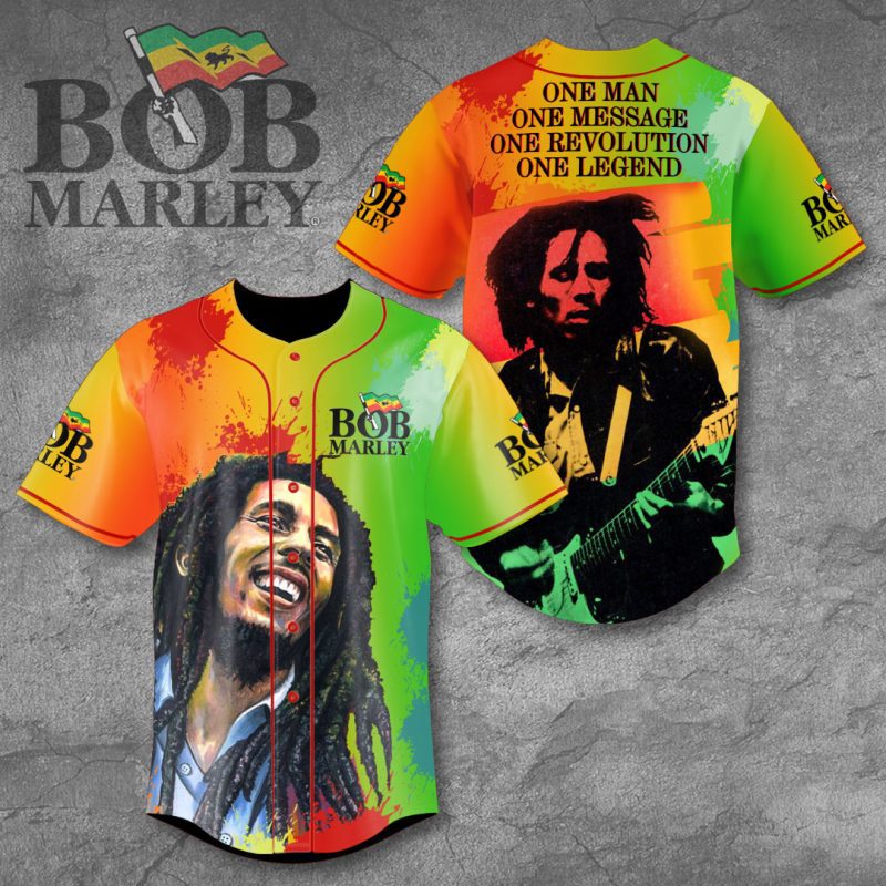 Bob Marley Baseball Jersey BJG1551