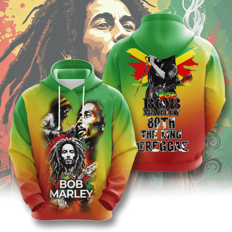 Bob Marley Performance Unisex Hoodie UHG1486