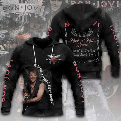 Bon Jovi Performance Unisex Hoodie UHG1052