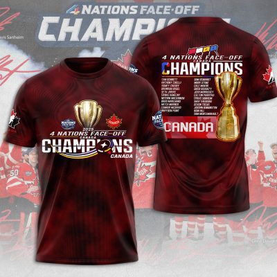 Canada 2025 4 Nations Face-Off Performance Unisex T-Shirt TSG1262