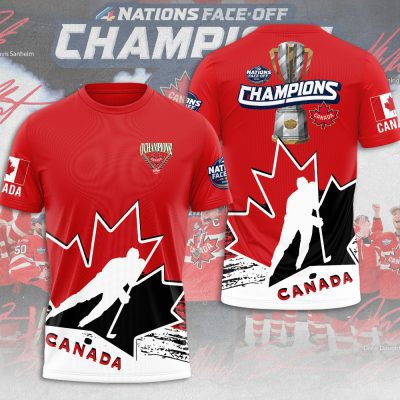 Canada 2025 4 Nations Face-Off Performance Unisex T-Shirt TSG1364