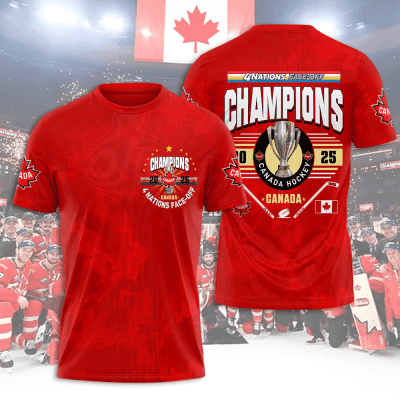 Canada 2025 4 Nations Face-Off Performance Unisex T-Shirt TSG1370