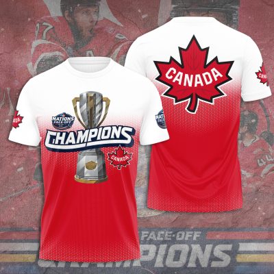 Canada 2025 4 Nations Face-Off Performance Unisex T-Shirt TSG1441