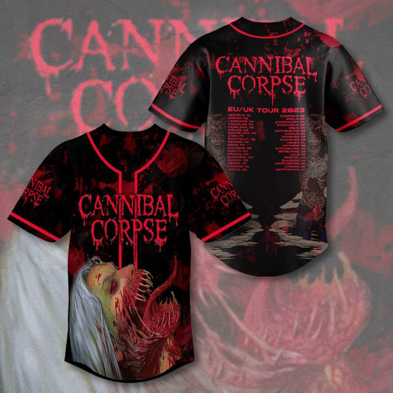 Cannibal Corpse Baseball Jersey BJG1425