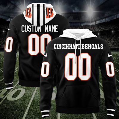 Cincinnati Bengals Custom Name And Number Unisex Hoodie Style Jersey Special Edition 2024/25 PJH1077