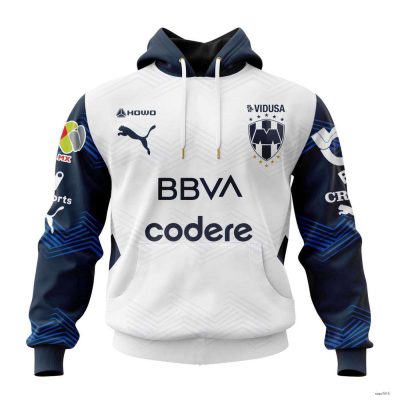 Custom Liga MX C.F. Monterrey Hoodie 2024-2025 Mexican Soccer Team