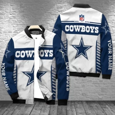 Dallas Cowboys Personalized Bomber Jacket BJA1317