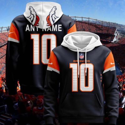 Denver Broncos Custom Unisex Hoodie Style Jersey Special Edition 2024/25 PJH1012