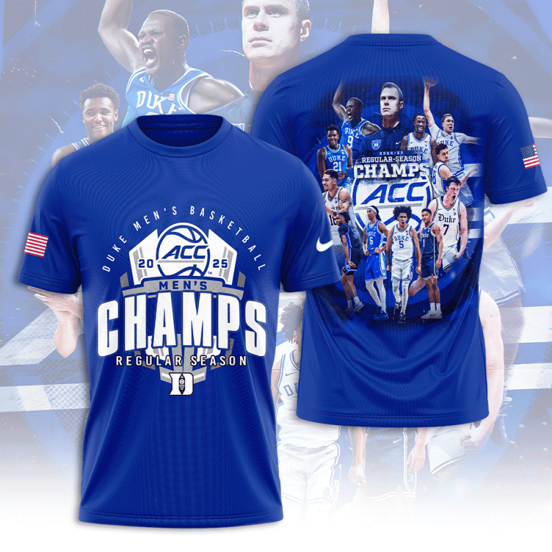 Duke Blue Devils Men's Basketball Performance Unisex T-Shirt TSG1112