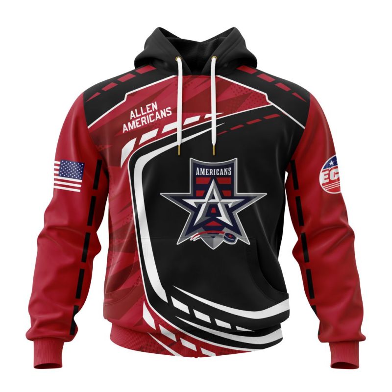 ECHL Allen Americans Design Concept Kits Unisex Hoodie