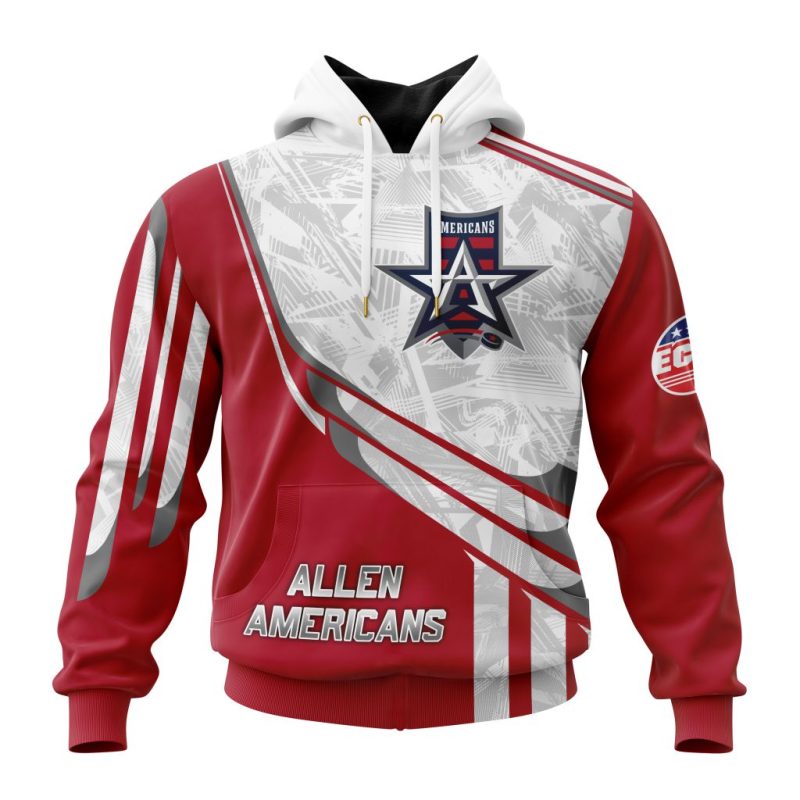 ECHL Allen Americans Design Concept Kits Unisex Hoodie