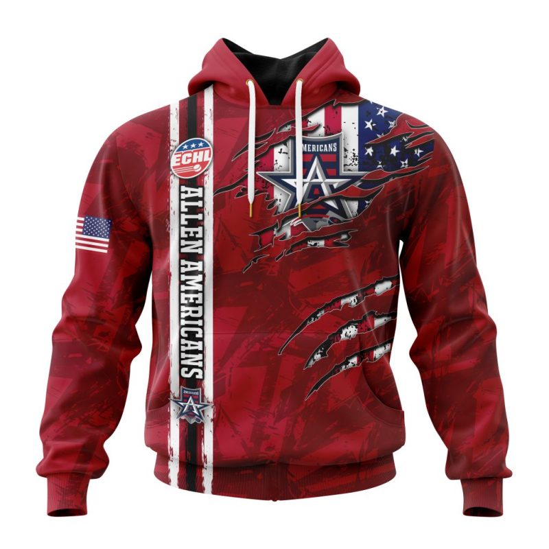 ECHL Allen Americans Design Concept Kits Unisex Hoodie