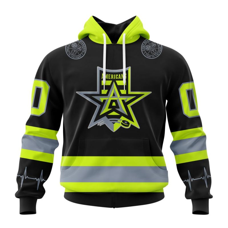 ECHL Allen Americans Design Honoring Firefighters Unisex Hoodie