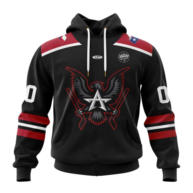 ECHL Allen Americans Personalized Black Design Unisex Hoodie