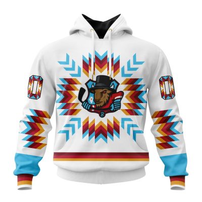 ECHL Bloomington Bison Special Native Design Unisex Hoodie