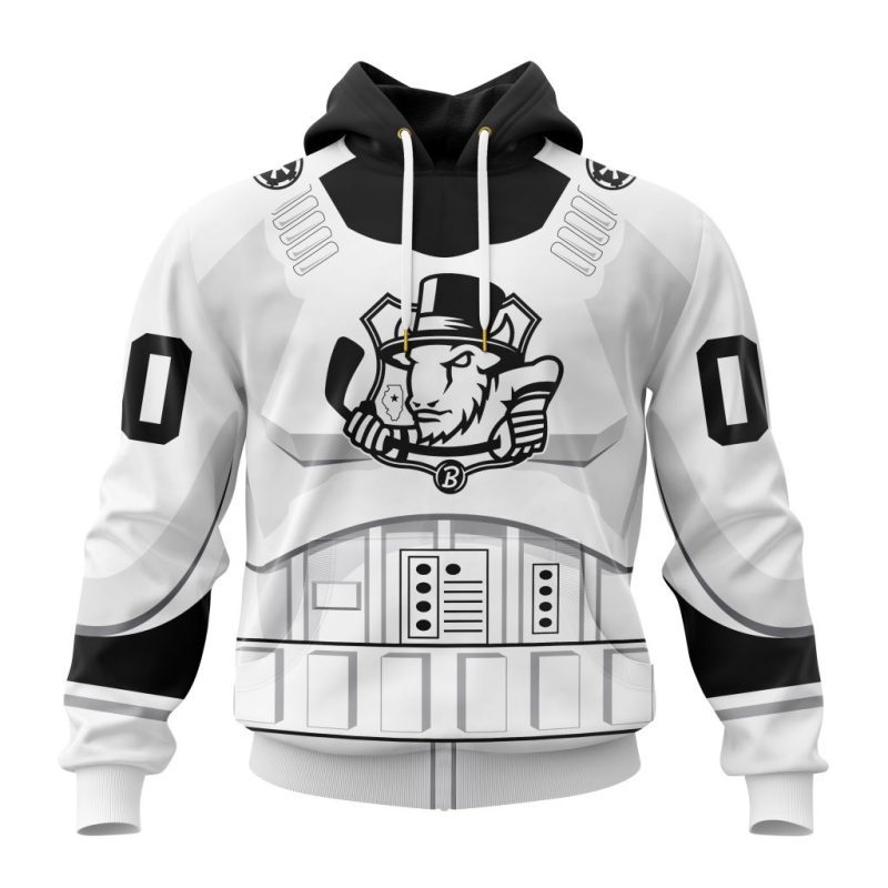 ECHL Bloomington Bison Special Star Wars Stormtroopers Design Unisex Hoodie