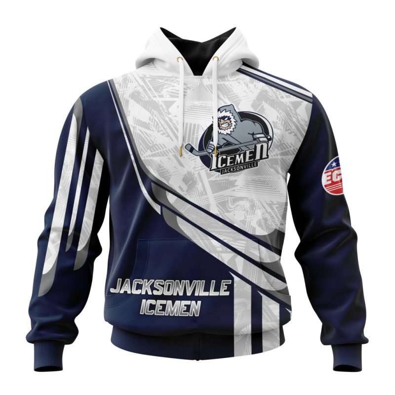 ECHL Jacksonville Icemen Design Concept Kits Unisex Hoodie