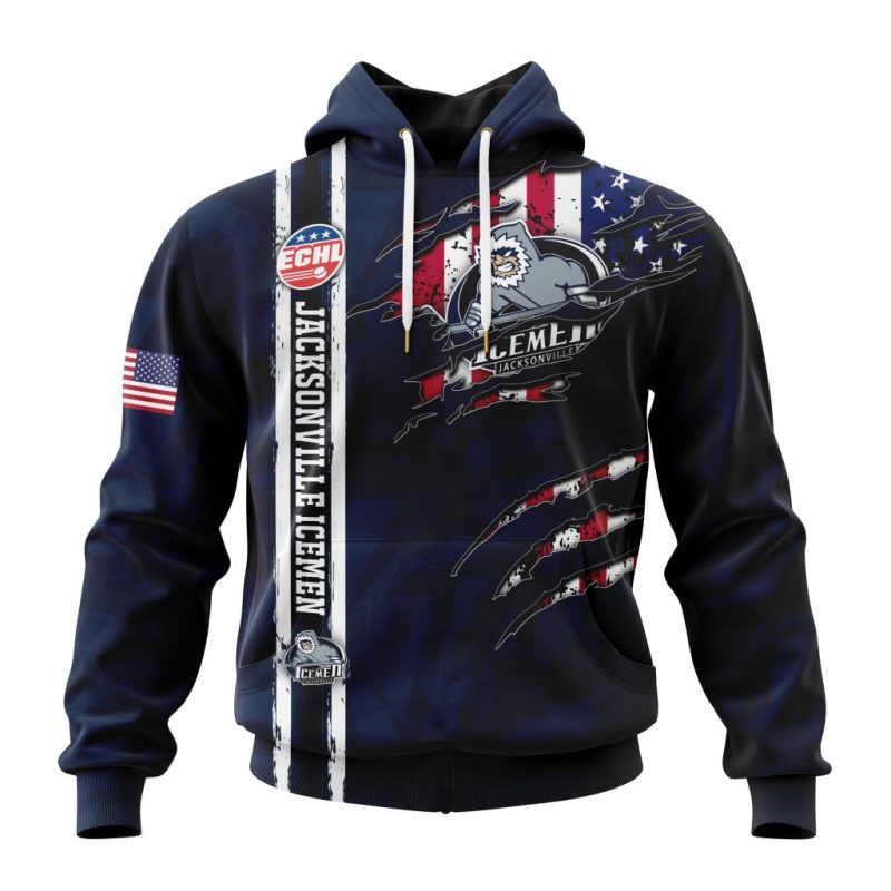 ECHL Jacksonville Icemen Design Concept Kits Unisex Hoodie