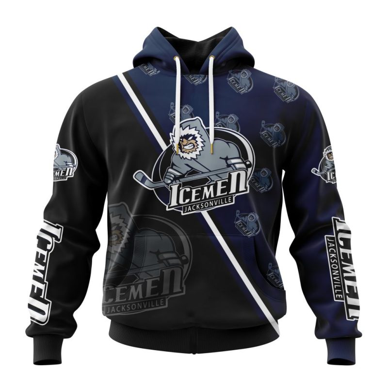 ECHL Jacksonville Icemen Design Concept Kits Unisex Hoodie