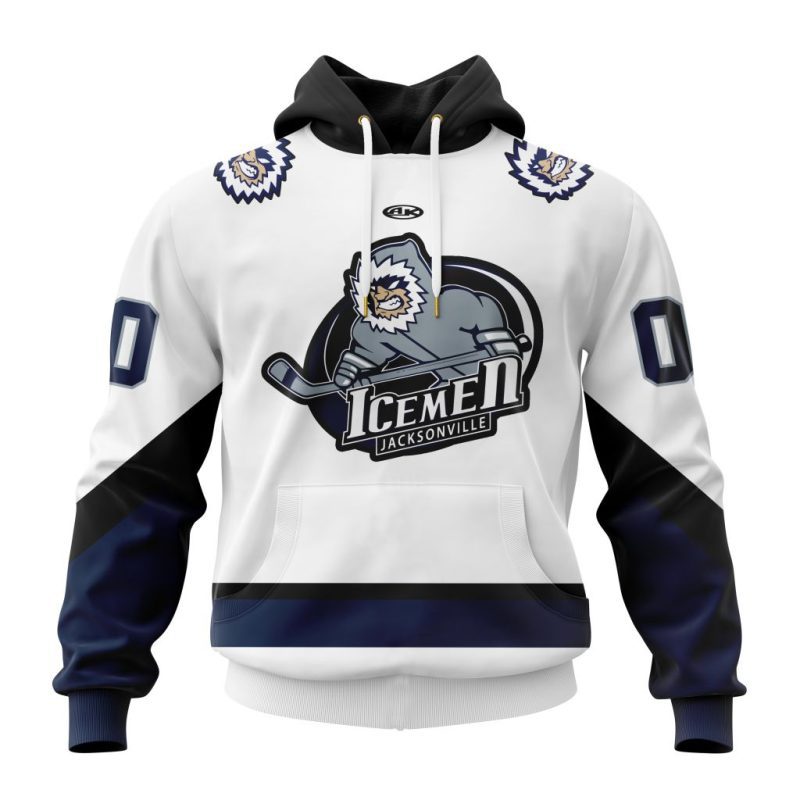ECHL Jacksonville Icemen Personalized Home Design Unisex Hoodie