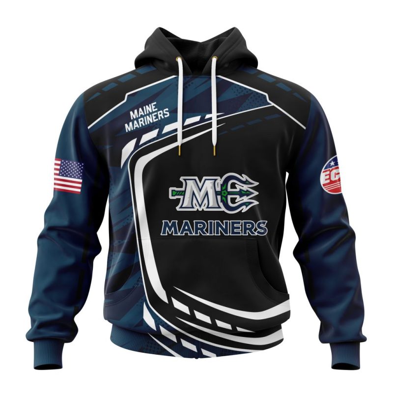 ECHL Maine Mariners Design Concept Kits Unisex Hoodie