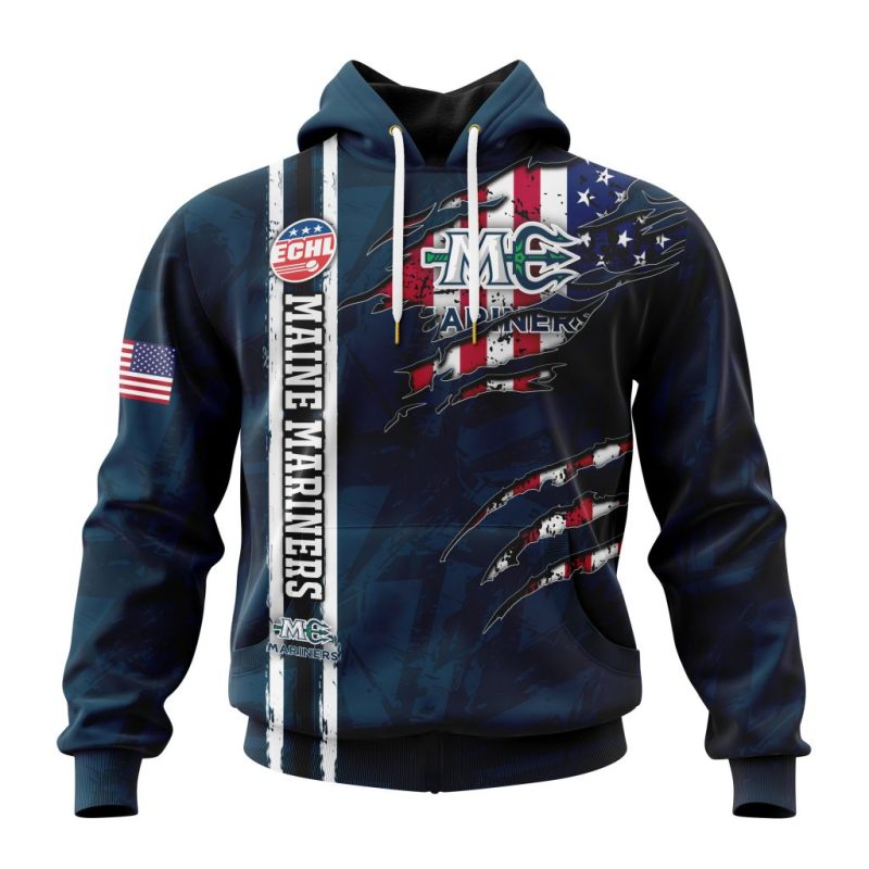 ECHL Maine Mariners Design Concept Kits Unisex Hoodie