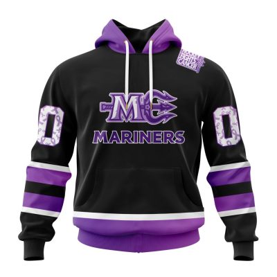ECHL Maine Mariners Special Hockey Fights Cancer Design Unisex Hoodie
