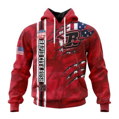 ECHL Rapid City Rush Design Concept Kits Unisex Hoodie
