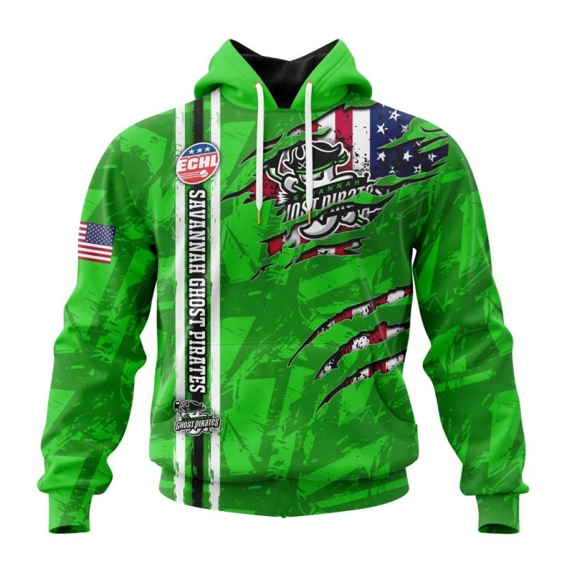ECHL Savannah Ghost Pirates Design Concept Kits Unisex Hoodie