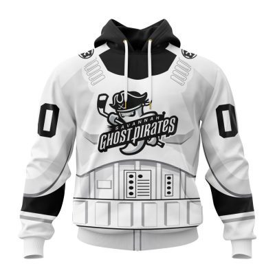 ECHL Savannah Ghost Pirates Special Star Wars Stormtroopers Design Unisex Hoodie