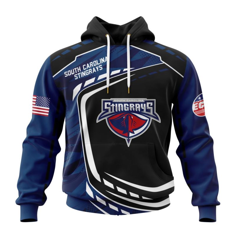 ECHL South Carolina Stingrays Design Concept Kits Unisex Hoodie