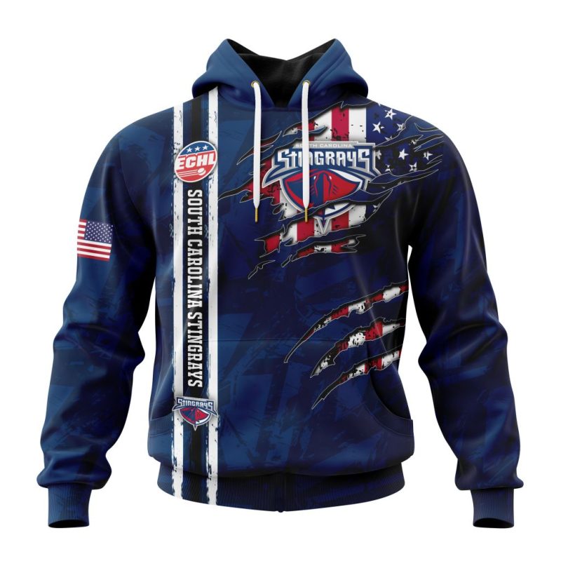 ECHL South Carolina Stingrays Design Concept Kits Unisex Hoodie