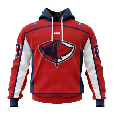 ECHL South Carolina Stingrays Personalized Red Design Unisex Hoodie