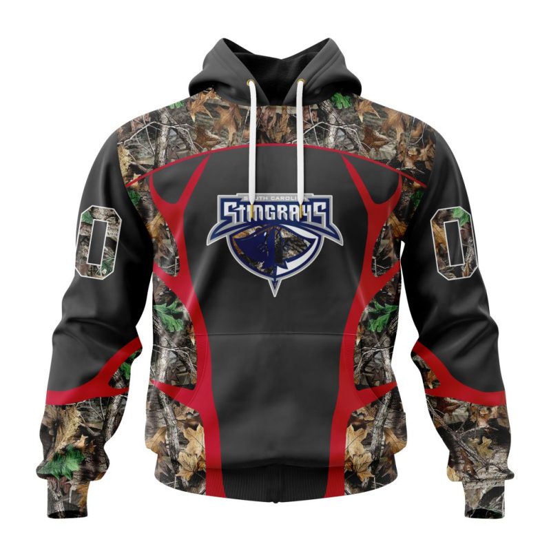 ECHL South Carolina Stingrays Special Realtree Camo Hunting Design Unisex Hoodie
