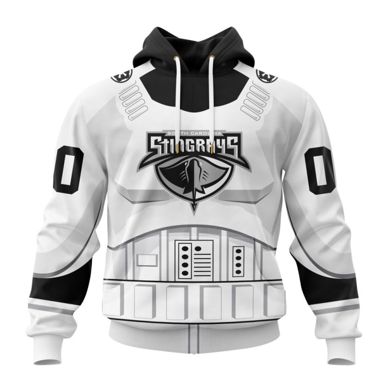ECHL South Carolina Stingrays Special Star Wars Stormtroopers Design Unisex Hoodie