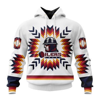 ECHL Tulsa Oilers Special Native Design Unisex Hoodie