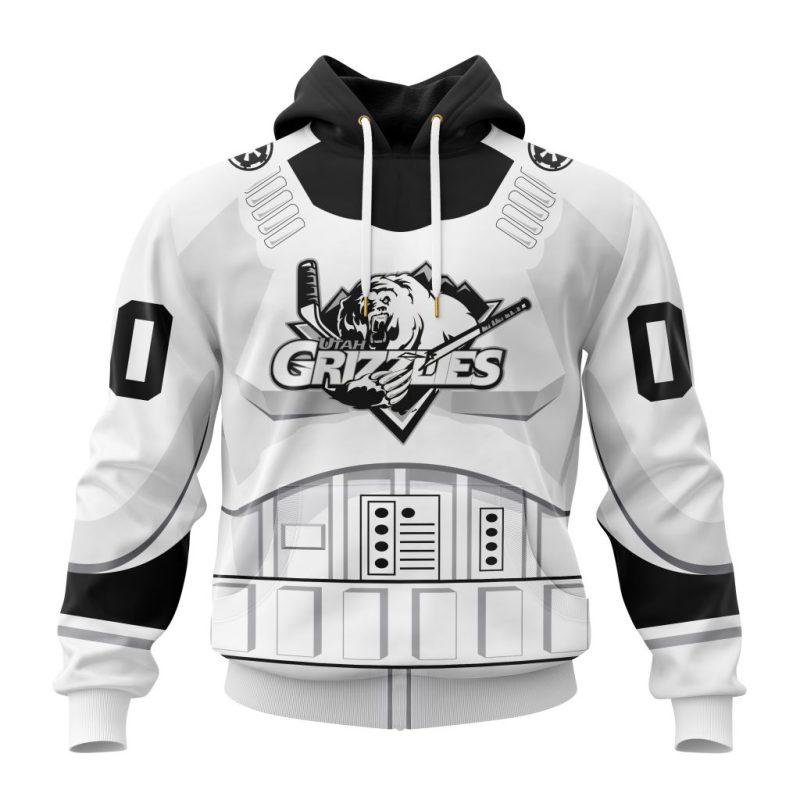 ECHL Utah Grizzlies Special Star Wars Stormtroopers Design Unisex Hoodie