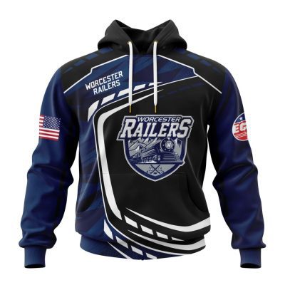 ECHL Worcester Railers Design Concept Kits Unisex Hoodie