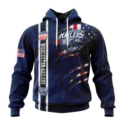 ECHL Worcester Railers Design Concept Kits Unisex Hoodie