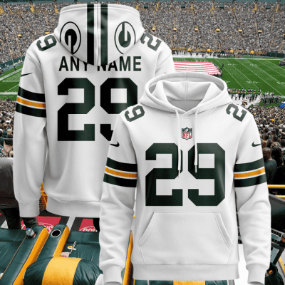 Green Bay Packers Custom Unisex Hoodie Style Jersey Special Edition 2024/25 PJH1094