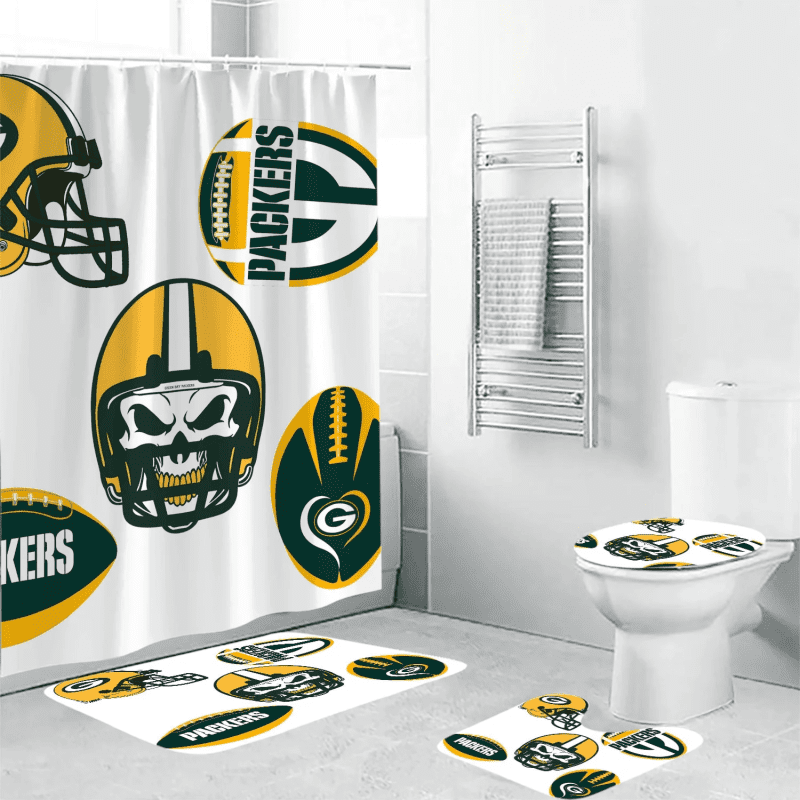 Green Bay Packers Logo Bathroon Set BRS2885