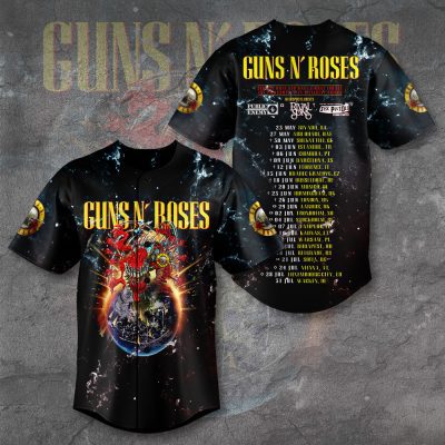 Guns N' Roses Baseball Jersey BJG1153