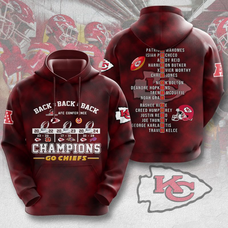 Kansas City Chiefs Performance Unisex Hoodie UHG1581