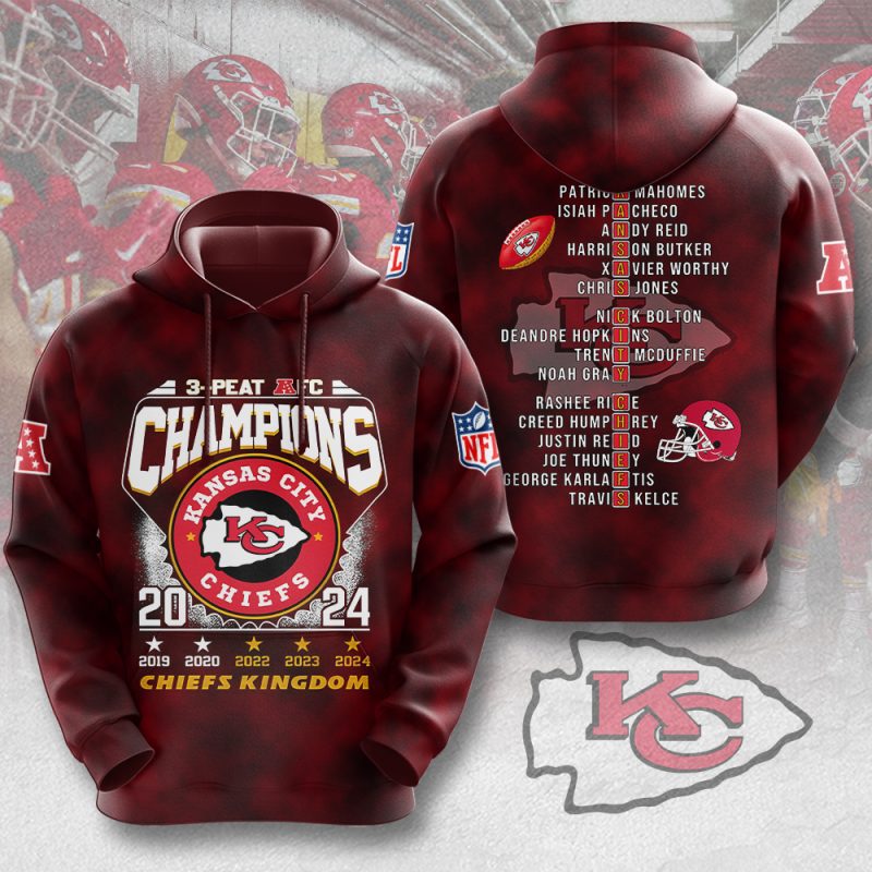 Kansas City Chiefs Performance Unisex Hoodie UHG1601